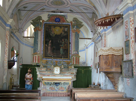 Cappella dell'Annunciazione - Interno